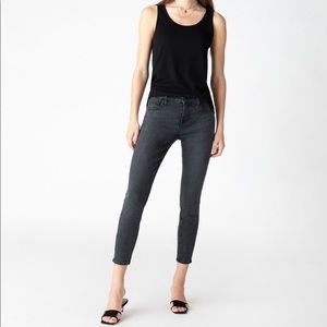 J Brand 835 Mid Rise Cropped Skinny